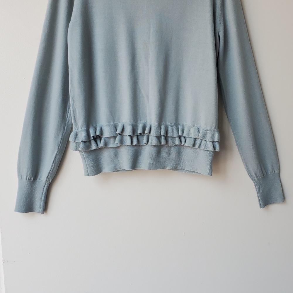 J. Crew Ruffle Button Down Cardigan - Picture 11 of 12